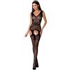 PASSION - DONNA BS062 BODYSTOCKING NERO TAGLIA UNICA