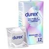 DUREX - INVISIBILE EXTRA LUBRIFICATO 12 UNITÀ