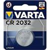 VARTA - BATTERIA LITIO PULSANTE CR2032 3V 1 UNITÀ