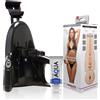 FLESHLIGHT - VAGINA RILEY REID UTOPIA + LANCIO UNIVERSALE + LUBRIFICANTE AQUA QUALITÀ 50 ML