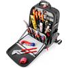 KNIPEX Zaino porta attrezzi Modular X18 per idraulici 17 pezzi 530 mm, 00 21 50 S