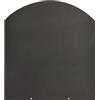 Divina Fire Pedana salvapavimento per stufe a legna e pellet in acciaio 100x90