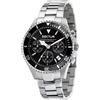 Sector Orologio Nero Chronograph Deployante 43mm Uomo Sector