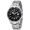 Sector Orologio Nero Diver Clasp Satinato 39mm Uomo Sector