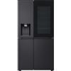 LG GSXE91EVAD Frigorifero Side-by-Side InstaView Door-in-Door 628L Wi-Fi Nero