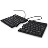 R-Go Tastiera Split Break Ergonomica QWERTY Bluetooth Nero Layout Italiano USB-C