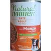 TRAINER NATURAL CANE UMIDO MANTENIMENTO MEDIUM MAXI ADULT PATE' MANZO 400 G