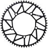 Dilwe Catena per Bicicletta,Corona per Bici 50/52/54/56/58T130 BCD velocità Singola per Maggior Parte Biciclette da Strada Mountain Bike (58 T)