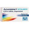 Levoreact - 0,5 Mg Oftalmico Collirio Confezione 4 Ml
