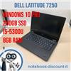 Dell Notebook DELL Latitude E7250 Cpu i5-5300u Ram 8gb DDR3 SSD 250gb 12.5" GRADO B