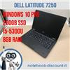 Dell Notebook DELL Latitude E7250 Cpu i5-5300u Ram 8gb DDR3 SSD 250gb 12.5"
