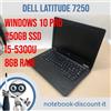 Dell Notebook DELL Latitude E7250 Cpu i5-5300u Ram 8gb DDR3 SSD 250gb 12.5"