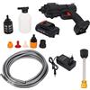 Garosa Idropulitrice Ad Alta Pressione per Auto Senza Fili Idropulitrice Elettrica Multifunzionale Idropulitrice Portatile 600W 350PSI Batteria Al Litio 100‑240V Pistola Ad Acqua per Lavaggio Auto Senza Fili