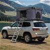 VEVOR Tenda da Tetto Rigida, Tenda da Tetto Naturnest Rigida per 2-3 Persone, Tenda da Tetto Rigida con Scala Telescopica e Materasso Spesso, Impermeabile e Antivento per Jeep SUV Van Pickup Truck