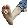 Hapla Cuscinetti rotondi per calli, in feltro di lana merino, pretagliati, spessore 3 mm, confezione da 24 pezzi