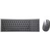 Dell Multi-Device Wireless Keyboard And Mouse Combo KM7120W - Tastatur-und-Maus-Set - USA International (QWERTY) - Titan