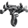 Tiakia Supporto Telefono Bicicletta, per Motociclo-Lega di Alluminio con Rotazione a 360° Metallico Porta Cellulare Bici per 4.5-7.0 pollici Smartphones
