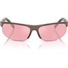 Miu Miu Occhiali da Sole MUA02S 14Y70J Cacao Metallizzato/Rosa Specchiato Donna