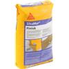 Sika - SikaMur Finish, Bianco - Rasante superficiale per intonaci traspiranti - Polvere premiscelata a secco - A basso spessore - Sacco da 25kg
