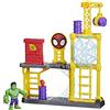 Hasbro Spidey e I Suoi Fantastici Amici, Hulk's Smash Yard, playset di Hulk, giocattolo per età prescolare, per bambini e bambine dai 3 anni in su