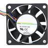 ASHATA Ventola per Case PC, Ventola di Raffreddamento 60 X 60 X 15 Mm, 5400 RPM e 38 Db a Basso Rumore, Dissipatore di Calore 12V 0,36A per CPU del Computer, Nero