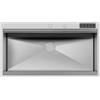 Foster 1018 055 Lavello da Incasso Sopratop bordo 4 mm 1 Vasca 100 x 56 con Elemento portacoltelli Serie Milano Acciaio Inox Spazzolato