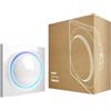 FIBARO FGWDEU-111 Walli Z-Wave Dimmer con Coperchio a LED, Bianco