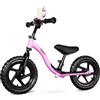 KRIDDO Bicicletta Senza Pedali per Bambini di 2 Anni, Età 24 Mesi a 5 Anni, Bicicletta Interattiva per Apprendimento Precoce con Stabilità, Regalo per Bambini e Bambine di 2-5 Anni