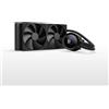 NZXT Kraken Plus 240 - Dissipatore a liquido AIO per CPU - Radiatore da 240mm - 2 ventole F120P - LCD quadrato personalizzabile da 1,54" - AMD® AM5, AM4 - Intel® LGA 1851/1700, 1200/115X - Nero