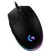 Logitech G G203 LIGHTSYNC Mouse Gaming con Illuminazione RGB, Personalizzabile, 6 Pulsanti Programmabili, Sensore per Gaming, Tracciamento a 8.000 DPI, Peso Ridotto - Nero