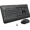 Logitech MK540 Advanced Combo Tastiera e Mouse Wireless per Windows, Ricevitore USB Unifying 2,4 GHz, Tasti di Scelta Rapida Multimediali, Durata Batteria di 3 Anni, PC, Laptop, Italiano QWERTY - Nero