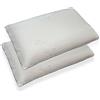 Dmora Talamo Italia - Guanciale Gemelli, Cuscino ergonomico "saponetta" in Memory Foam forato, 100% Made in Italy, con rivestimento agli ioni di argento, 71x41xh13 cm, Singolo