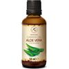 AROMATIKA trust the power of nature Olio di Aloe Vera 50ml - Aloe Barbadensis - Brasile - Naturale e Puro al 100% - Cura Intensiva per Viso - Corpo e Capelli - Mani - uso Puro - Ottimo con Olio Essenziale - Massaggi - Olio per Capelli