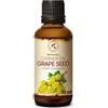 AROMATIKA trust the power of nature Olio di Semi Uva 50ml - Spremuto a Freddo - Naturale e Puro al 100% - Vitis Vinifera - Italia - Cura intensiva per Corpo - Viso e Capelli - Ottimo con Olio Essenziale - Massaggi - Cosmetici