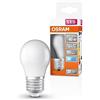 OSRAM Lampada LED Classic P40 Star Classic P40 per la presa E27, forma a goccia, look Matt, 470 lumen, bianco freddo, 4000k, sostituzione per lampadine da 40w convenzionali, non dimmerabile, 1 pacco