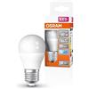 OSRAM Lampada LED Classic P60 Star Classic P60 per base E27, forma a goccia, look Matt, 806 lumen, bianco freddo, 4000k, sostituzione per lampadine da 60w convenzionali, non dimmerabile, 1 pacchetto