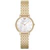 Emporio Armani Orologio Donna, movimento a due lancette, cassa in acciaio inossidabile oro 32 mm con bracciale in acciaio inossidabile, AR11007