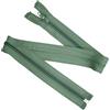 Aerzetix - Set di 8 Cerniere Lampo a Spirale N°5 55cm separabili con cursore - in Metallo Nylon Poliestere - Colore Cactus - per Cucito Artigianato creazioni Tessili