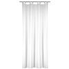 Gardinia Sehlbach Tenda pronta per l'uso con occhielli, A tinta unita, Bianca, 135 x 235 cm, Traslucida, Montaggio semplice, Certificato Oeko-Tex, Eleganza senza tempo, Sensazione ambiente arioso