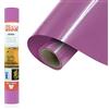Siser® EasyWeed® Radiant orchid, 30cm x 1mt, vinile termotrasferibile termoadesivo per personalizzare i tessuti, hobby creativi, certificato VeganOk e Oeko-Tex standard 100 classe I.