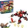 Lego Sonic Knuckles Vs. Il Mech Egg Crusher del Dr. Eggman 77005