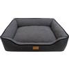 DE.CAR2 Cuccia Saturno Decar Pet Grigio-Nera 80x67x22 cm