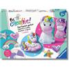 RAVENSBURGER Be Creative Midi XL: Creazioni In Gesso Unicorni
