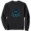 Generic Tentacool Octopus Art | Grafica Stravagante di Creature Marine Felpa, Unisex per Adulti, Nero, XXL