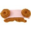 COSSIKA Parrucche per bambini Parrucca per bambini dorata Fascia per capelli Parrucchino per bambini alla moda Decorazione per capelli carina ed elegante Comoda da indossare per i neonati