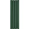 Deconovo Tenda Oscurante Termica Isolante per Interni 160 CM Altezza 1 Pannello, per Cameretta Bambini Moderne con Anelli, 132x160 CM, Verde Scuro