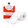 Phomemo M110 M120 M200 M220 M221 Carta Rotonda Bianca 1.57"x1.57" (40x40mm) Cart