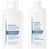 Ducray Kelual DS Shampoo trattante contro la forfora severa + equilibrante delicato Antiforfora 1 pz Set