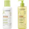 A-Derma Exomega Control Crema emolliente "anti-grattage" + Olio Lavante Emolliente Anti-Grattage 1 pz Set