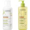 A-Derma Exomega Control Balsamo Emolliente anti-grattage + Olio Lavante Anti-Grattage 1 pz Set